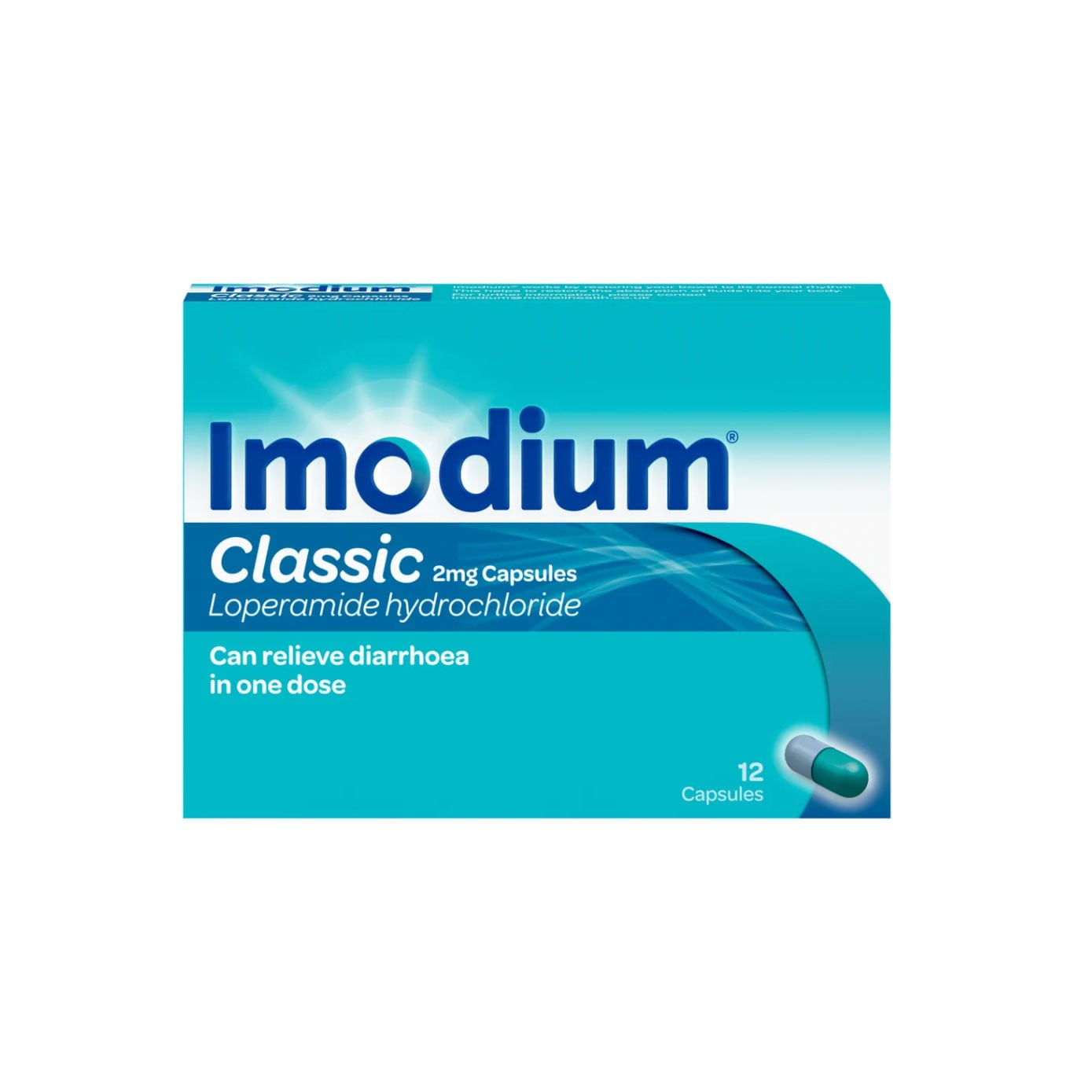 Imodium Classic 2mg Capsules (pack of 12)