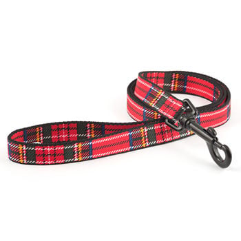 Ancol Tartan Dog Lead 1m x 19mm - Red
