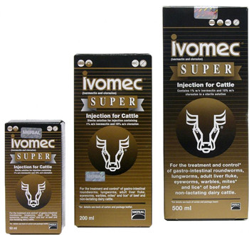 Ivomec Super Injection for Cattle 1000ml