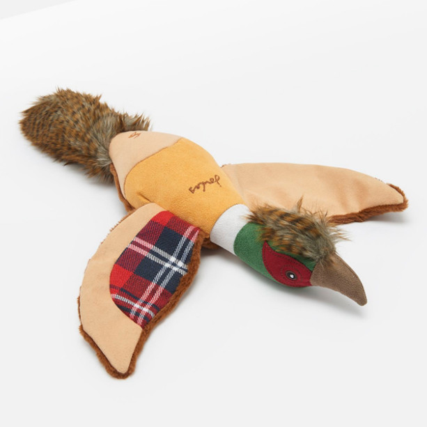 Joules Plush Pheasant Dog Toy