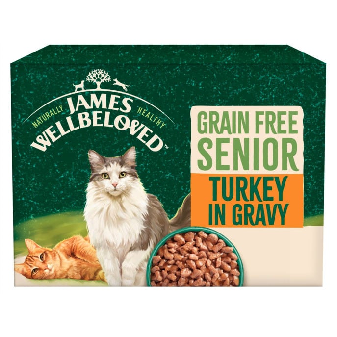 James Wellbeloved Senior Turkey in Gravy Grain Free