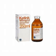 Ketink 100mg/ml solution for injection 100ml