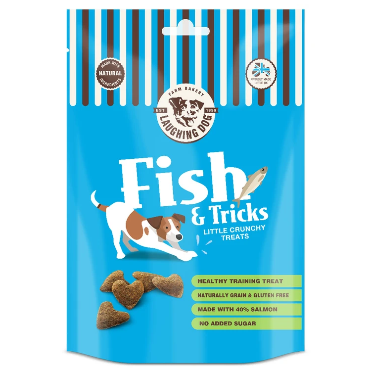 Laughing Dog Grain Free Fish & Tricks 125g