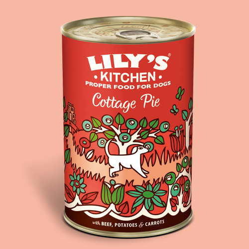 Lily's Kitchen Cottage Pie for Dogs 6 x 400g