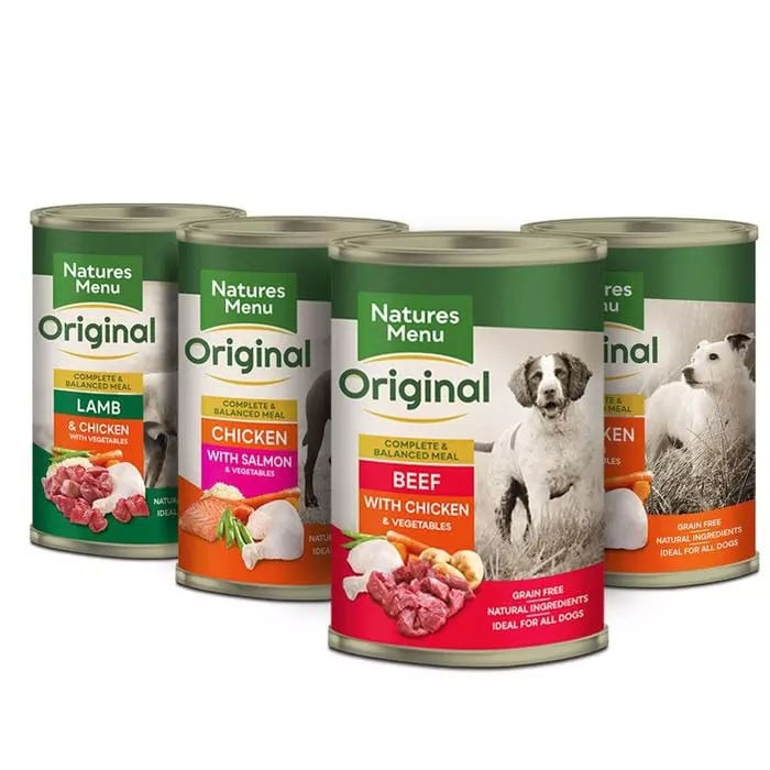 Natures Menu Original Adult Dog Food Multipack 12 x 400g Cans