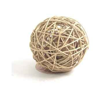 Boredom Breaker Naturals Rattan Wobble Ball Large