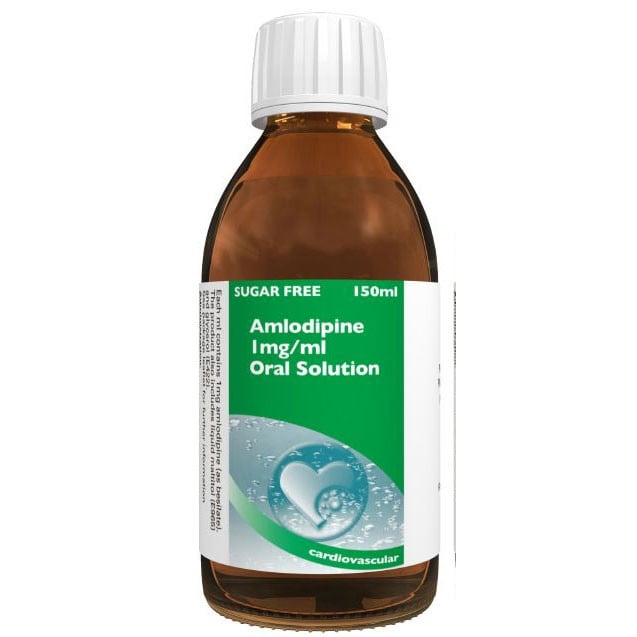 Amlodipine Oral Solution 1mg/1ml 150ml