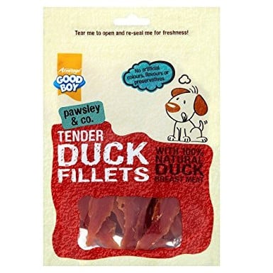 Good Boy Pawsley and Co Tender Duck Fillets 80g