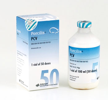 Porcilis PCV Emulsion for injection for pigs 100ml