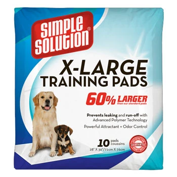 Simple Solution Puppy Ex Large Training Pads (Pack of 10)