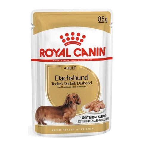 Royal Canin Dachshund Adult Wet Dog Food (85g x 12 Pouches)