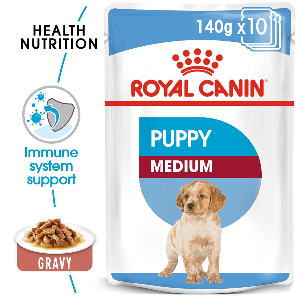 Royal Canin Medium Puppy in Gravy Dog Food