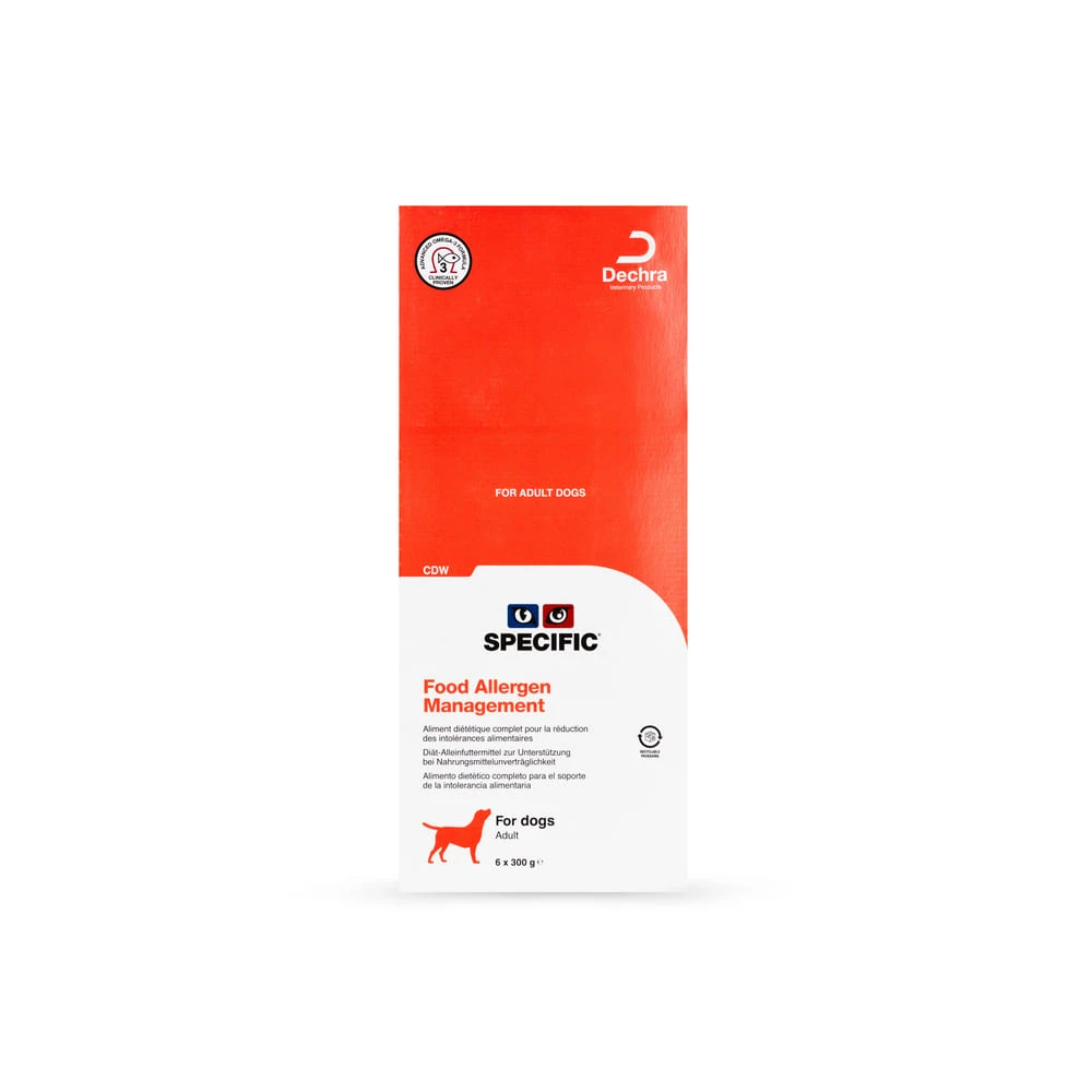 Dechra Specific CDW Food Allergen Management Foils 6 x 300g