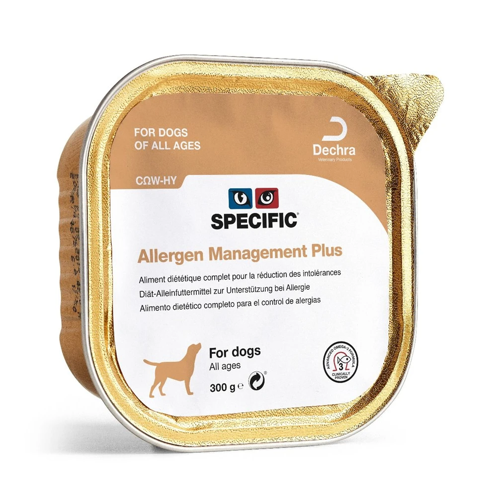 Dechra Specific COW-HY Allergen Management Plus Wet Dog Food 6 x 300g