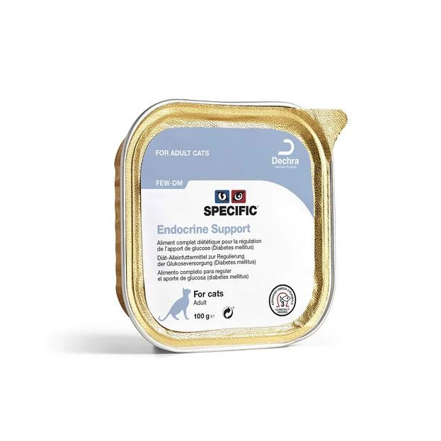 Dechra Specific FEW-DM Feline Endocrine Support 7 x 100g foils