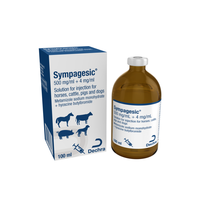 Sympagesic 500mg/ml + 4 mg/ml Solution for Injection