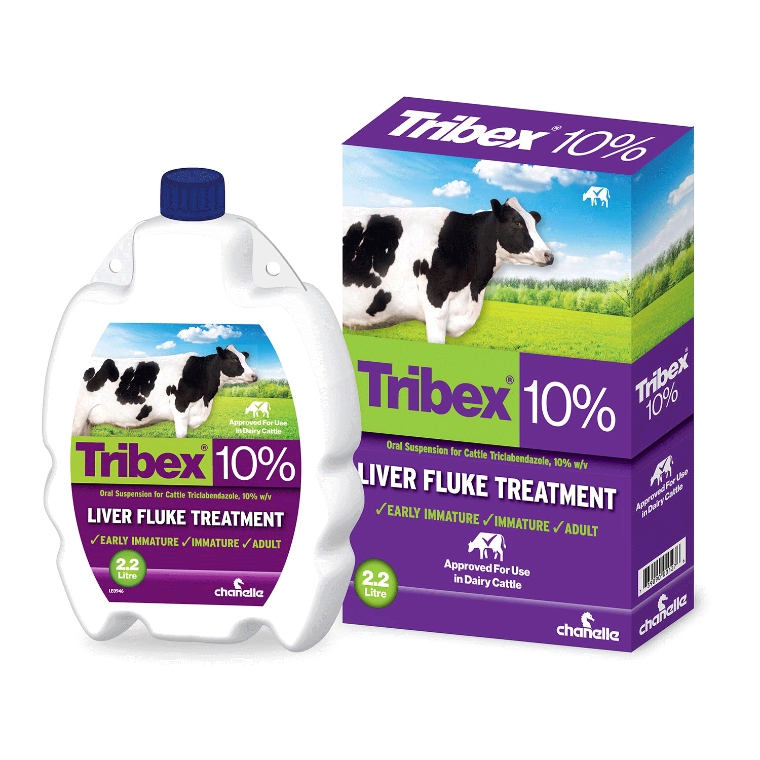 Tribex 10% Oral Suspension for cattle 2.2L
