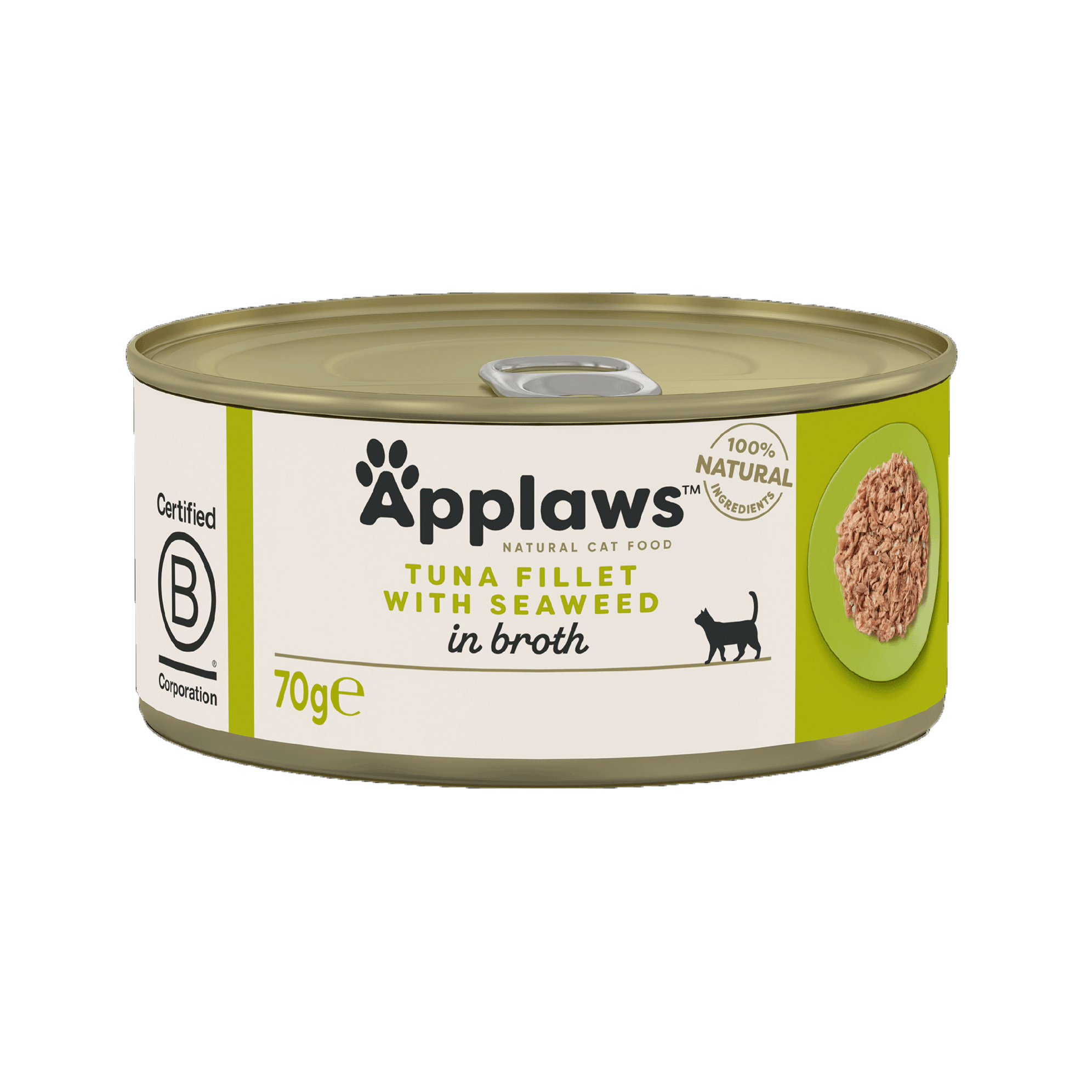 Applaws Natural Wet Cat Food Tuna & Seaweed in Broth