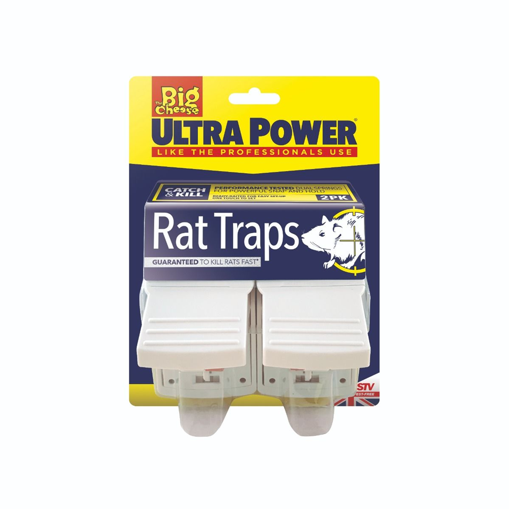 The Big Cheese Ultra Power Rat Trap (Twin Pack)