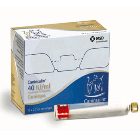 Caninsulin VetPen Cartridges 2.7ml (pack of 10)