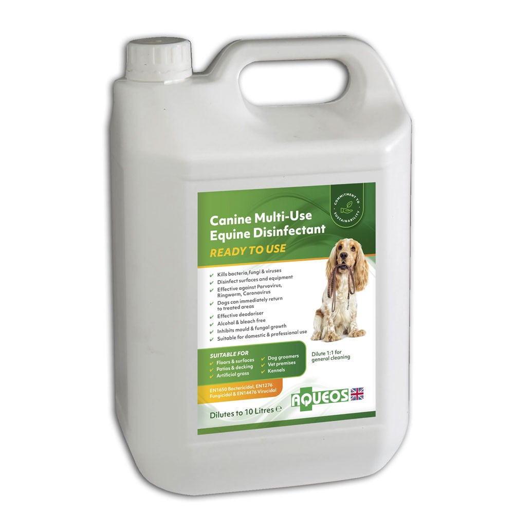 Aqueos Canine Multi-Use Ready to use Disinfectant 5L