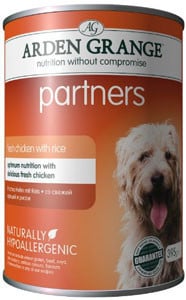 Arden Grange Partners Fresh Chicken, Rice & Vegetables 24 x 395g