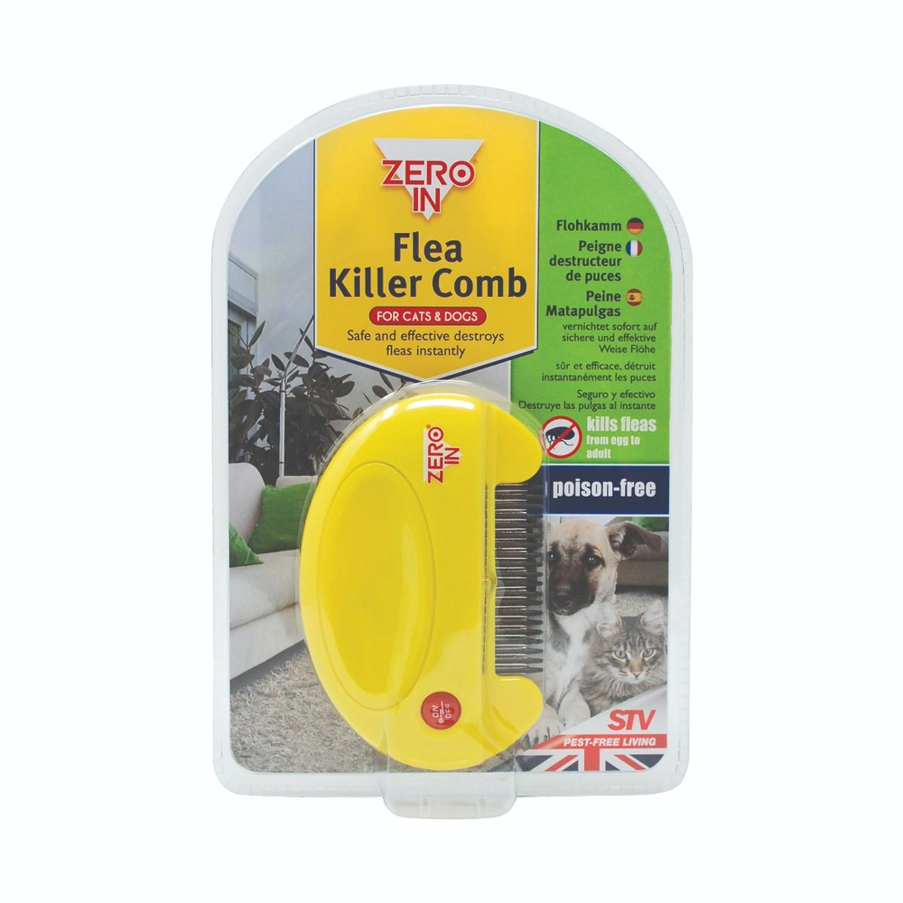 Zero In Flea Killer Comb