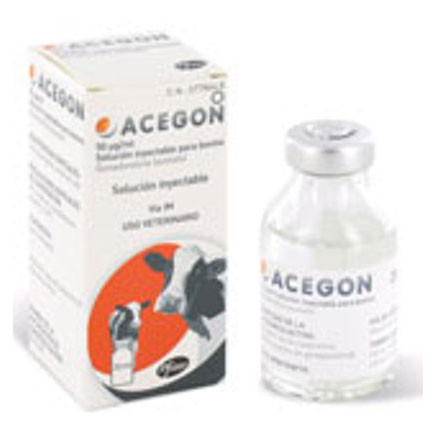 Acegon 50 mg/ml solution for injection for cattle