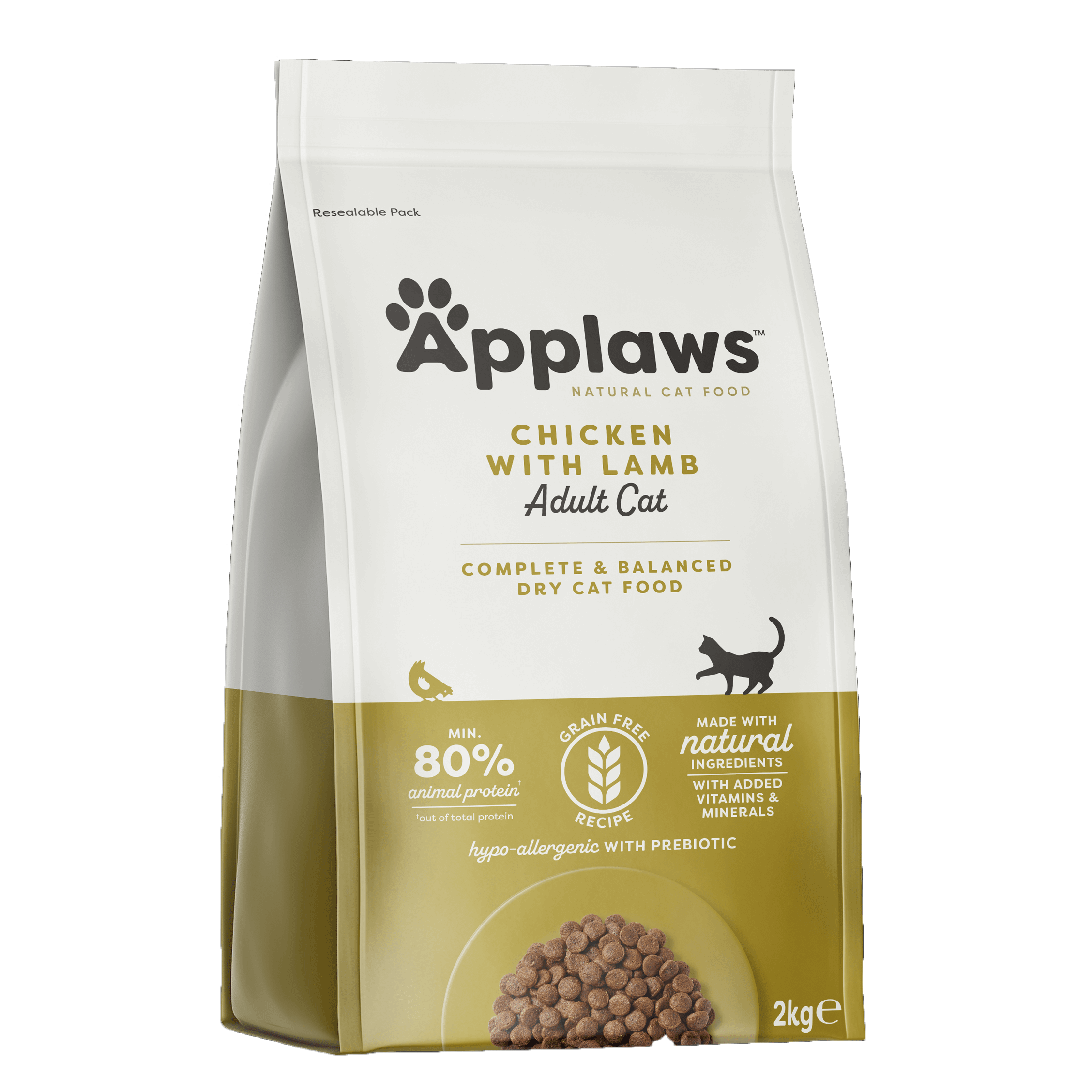 Applaws Natural Complete Adult Cat Chicken with Extra Lamb