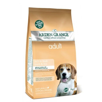 Arden Grange Adult Dog rich in fresh pork & rice