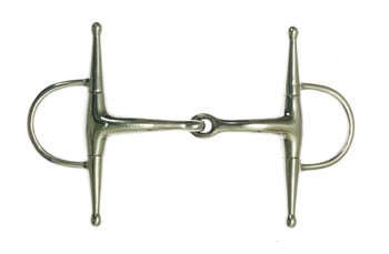 Full Cheek Eggbutt Snaffle Bit