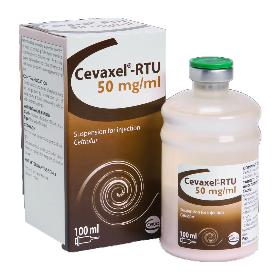 Cevaxel RTU 50 mg/ml suspension for injection for Cattle & Pigs