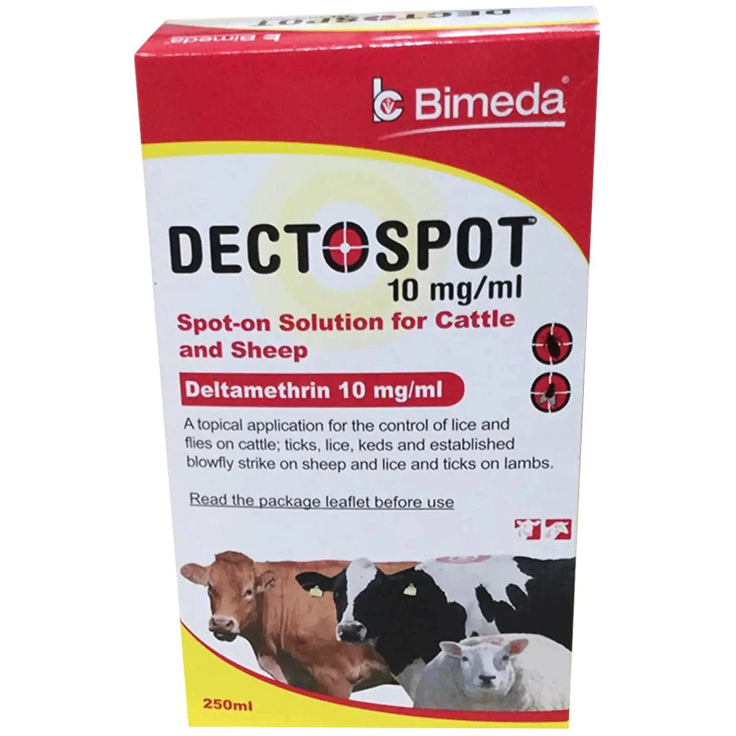 Dectospot 10mg/ml Spot-on Solution for Cattle and Sheep