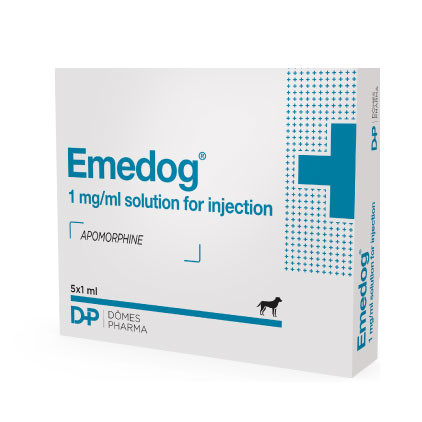 Emedog 1mg/ml solution for injection for dogs