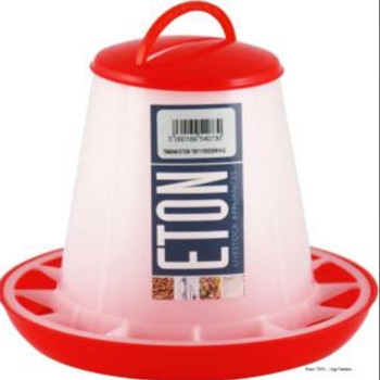 Plastic Chicken Feeder With Lid