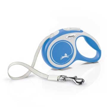 Flexi Comfort Tape Leash - Blue