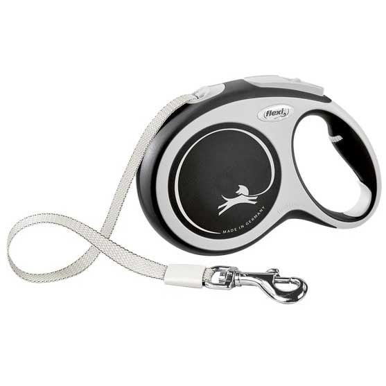 Flexi Comfort Tape Leash - Black