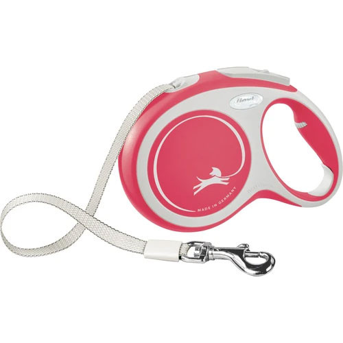 Flexi Comfort Tape Leash - Red