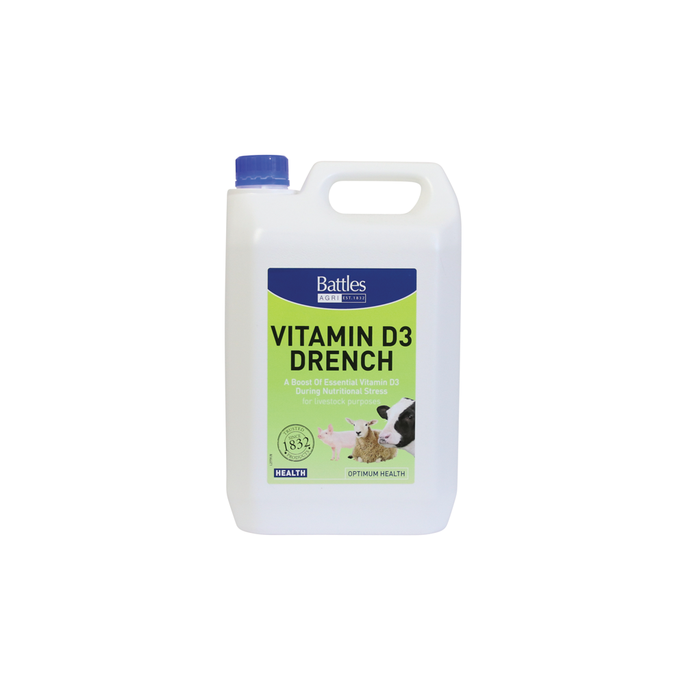 Battles Vitamin D3 Drench for Sheep 5L