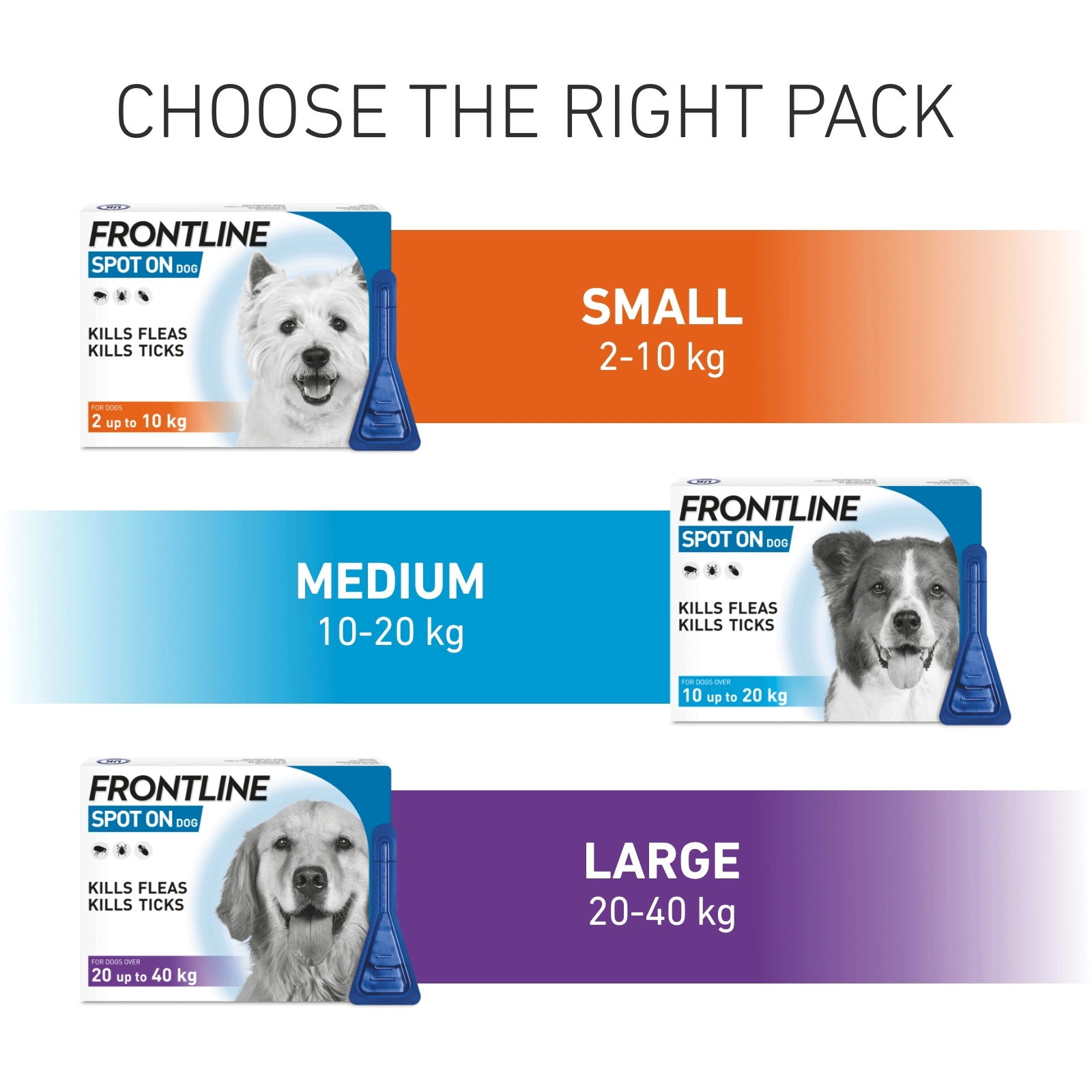 Frontline Spot On for Medium Dogs (10-20kg)