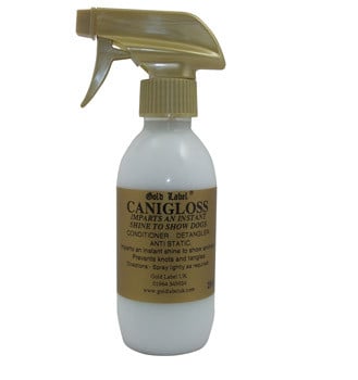 Gold Label Canigloss Spray for Dogs
