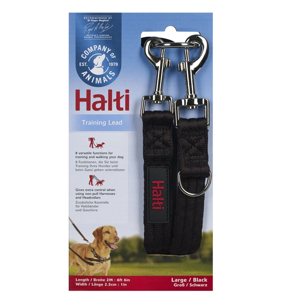 Halti Training Lead - Black