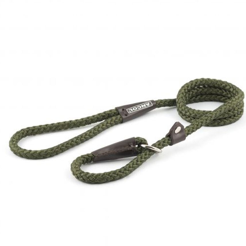 Heritage Rope Slip Lead - Green