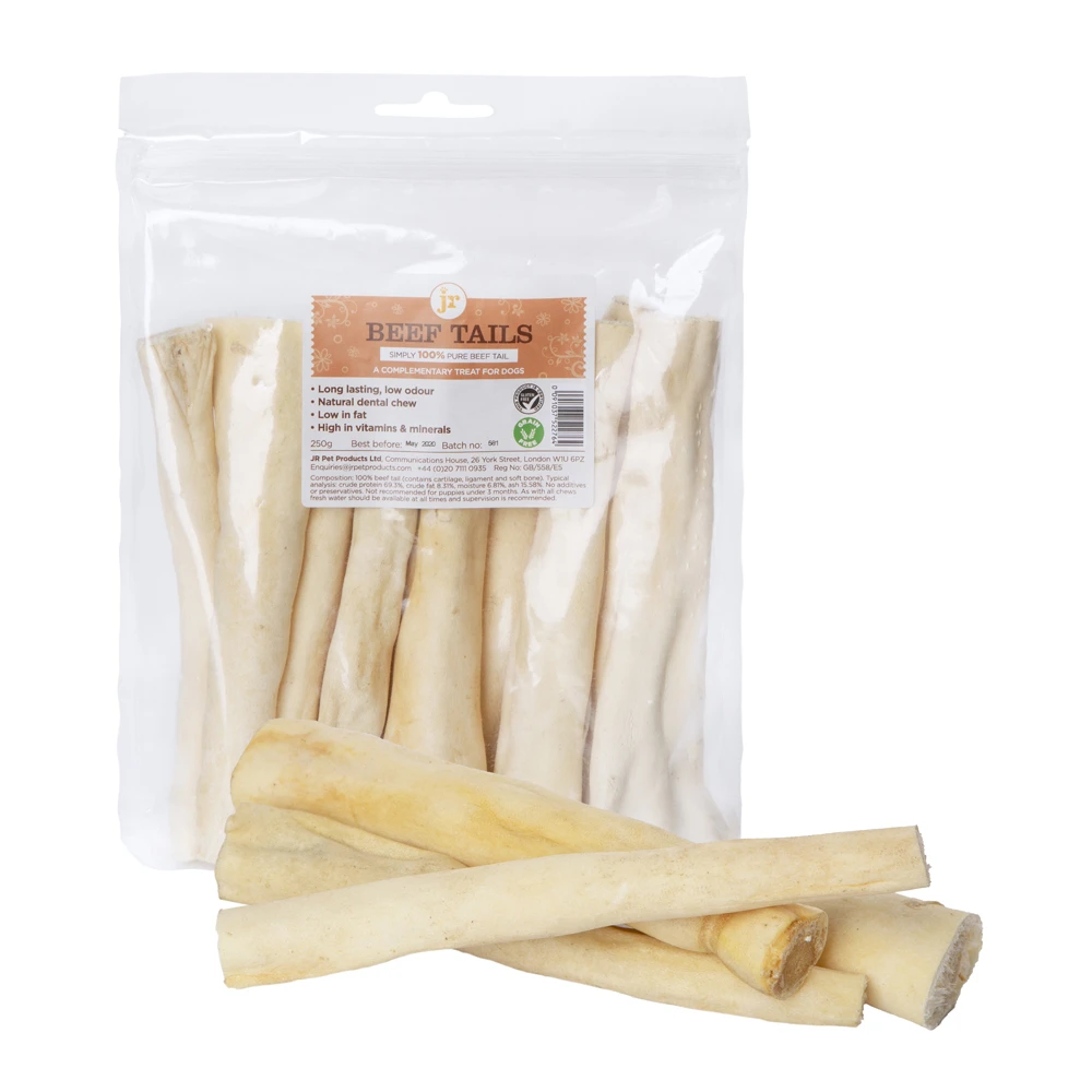 JR Beef Tails Dog Chews 250g