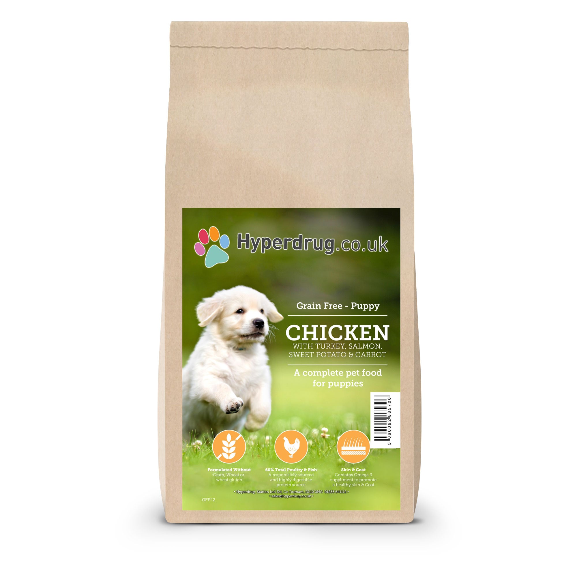 Hyperdrug Grain Free Puppy Chicken & Sweet Potato