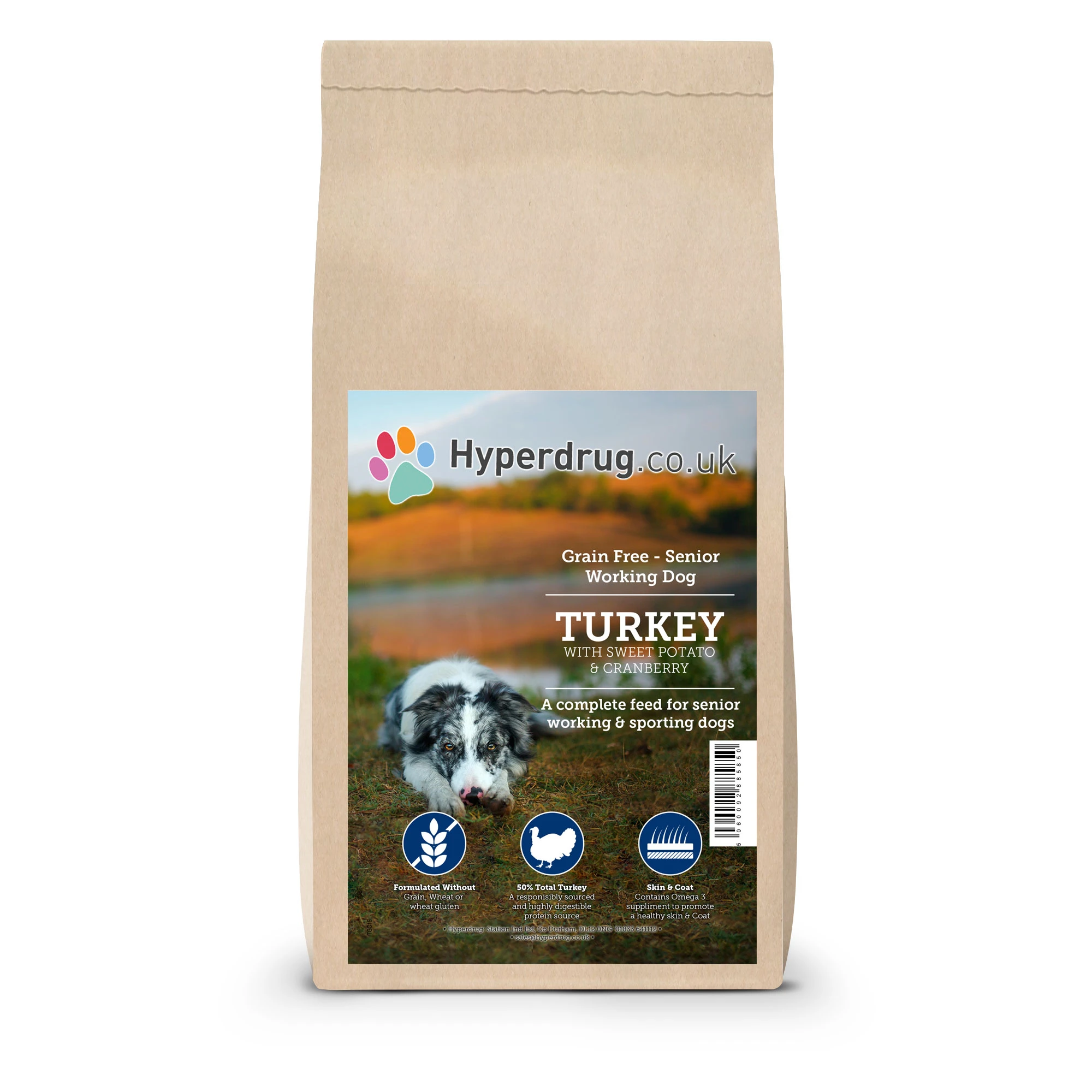Hyperdrug Grain Free Senior Working Dog 15kg