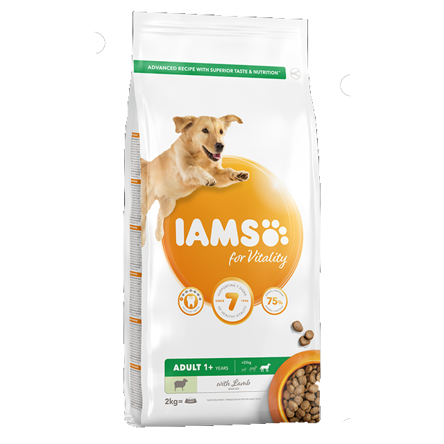 IAMS for Vitality Adult Large Breed Dog Food with Lamb