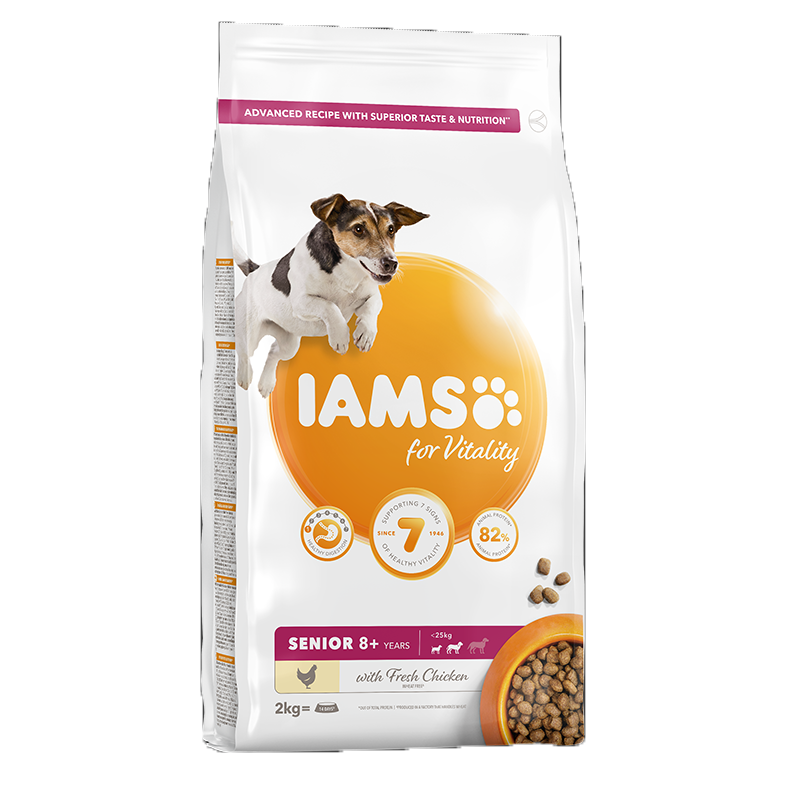 IAMS for Vitality Senior Small and Medium Breed Dog Food