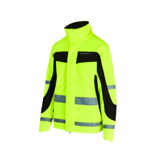 Equisafety Hi Viz Winter Inverno Riding Jacket - Yellow