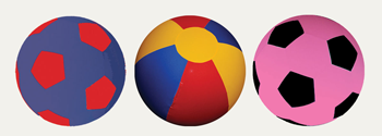 Jolly Mega Ball Cover - Soccer Ball Blue